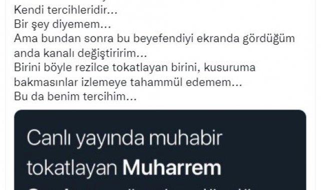 İzzet Çapa'dan Muharrem Sarıkaya tepkisi
