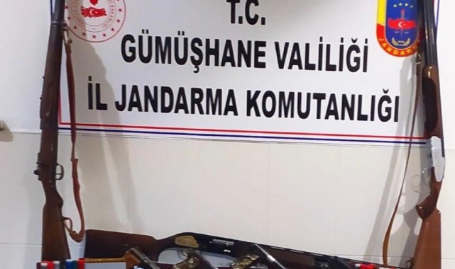 Jandarma'dan kaçak silah operasyonu
