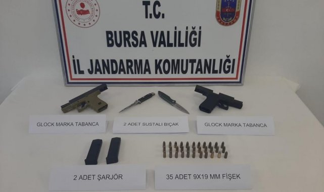 Jandarma'dan ruhsatsız silah operasyonu