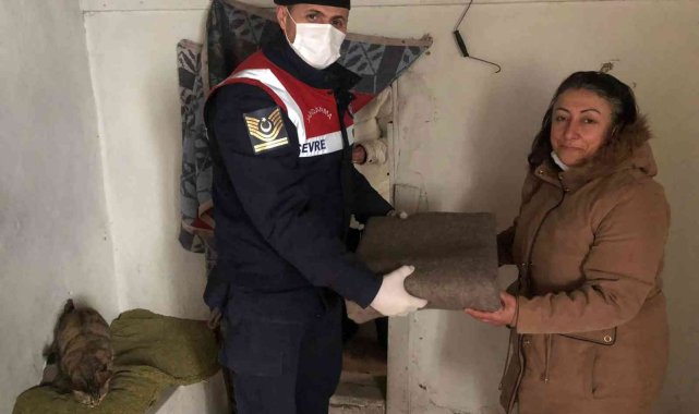 Jandarma'dan yürek ısıtan hareket