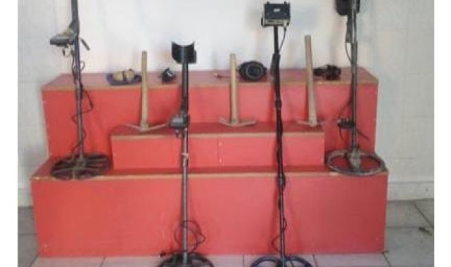 Kaçak kazı yapan 4 şüpheli yakalandı