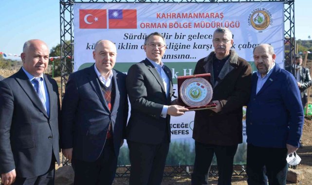 Kahramanmaraş'ta "Tayvan Dostluk Hatıra Ormanı" kuruldu