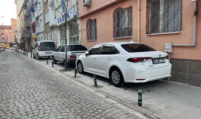 Kaldırım değil sanki otopark