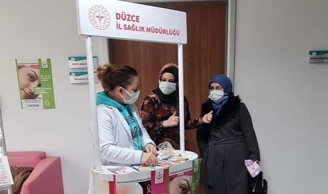 Kanseri kurdukları stantla anlattılar