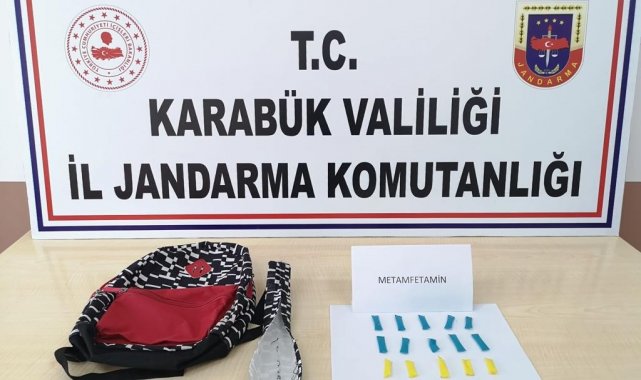 Karabük'te 20 gram uyuşturucu madde yakalandı