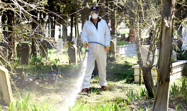 Karesi&#039;de haşereyle mücadele kesintisiz sürüyor