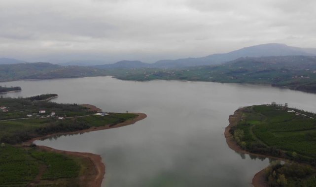 Karlar eridi Samsun'daki barajlar doldu