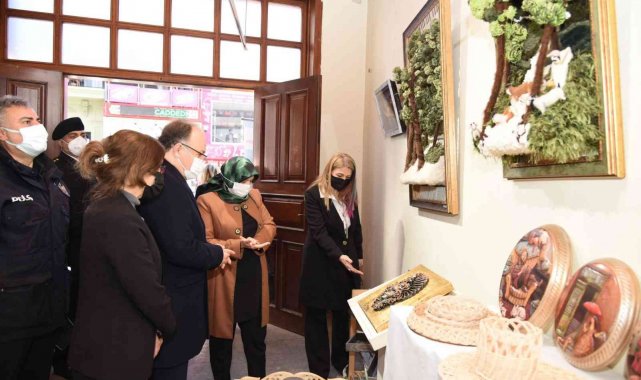 Karma el sanatları sergisi açıldı