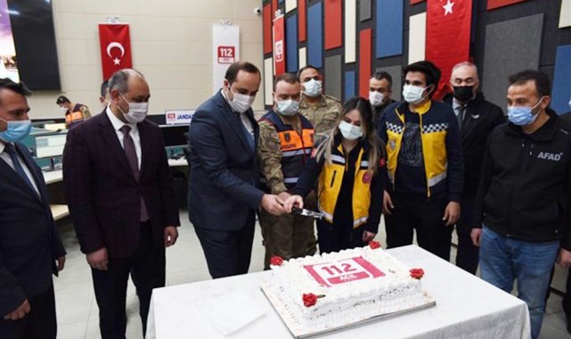 Kars Acil Çağrı Merkezi 1'inci yılını tamamlandı