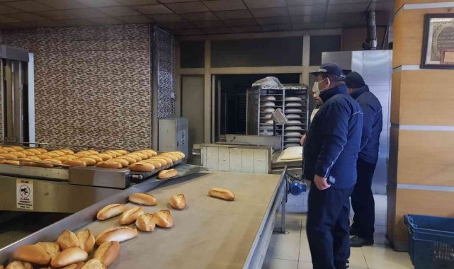 Kars'ta ekmek fırınları denetlendi