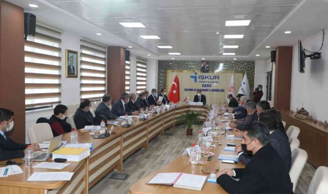 Kars'ta İl İstihdam ve Mesleki Eğitim Kurulu toplantısı yapıldı