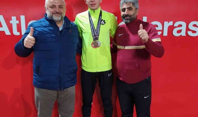 Karslı atlet Türkiye 2'ncisi oldu