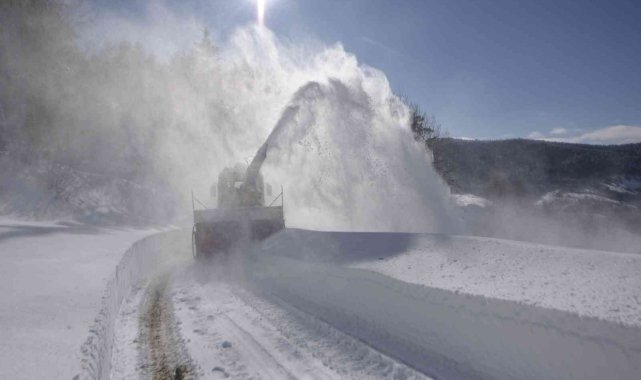 Kastamonu'da 74 köy yoluna ulaşım sağlanamıyor