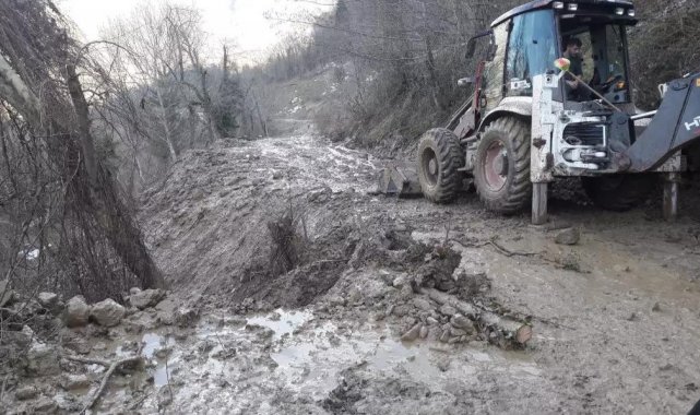 Kastamonu'da heyelanlar devam ediyor