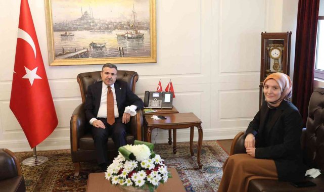 Kaymakam adayından Vali Atay'a ziyaret