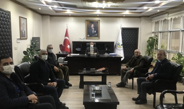 Kaymakam İlyas Memiş Körfez Zeytin Üreticilerini kabul etti