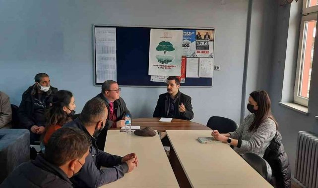 Kaymakam Karadağ öğrenci velileriyle bir araya geldi
