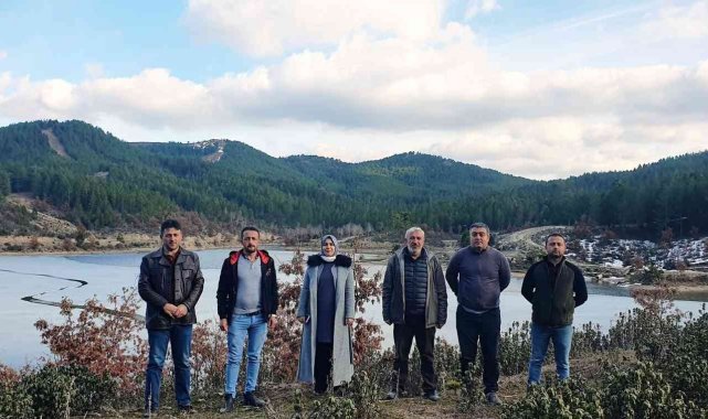 Kaymakam Özay, orman fidanlığını ziyaret etti