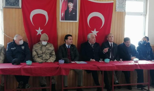 Kaymakam Özerden vatandaşlarla buluştu