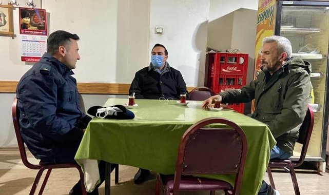 Kaymakam Şahin&#039;den köylere ziyaret