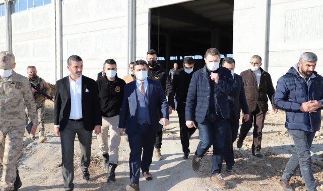 Kaymakam Tunç, Cizre OSB'de incelemelerde bulundu