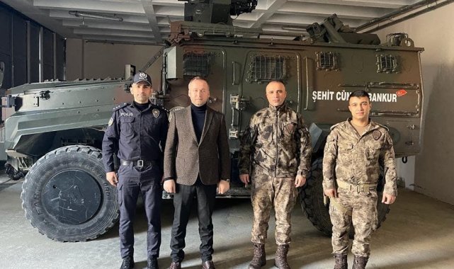 Kaymakam Yelek'ten Özel Harekât polislerine ziyaret