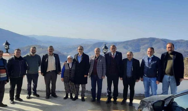 Kaymakam Yılmaz'dan şehit ailesine ziyaret