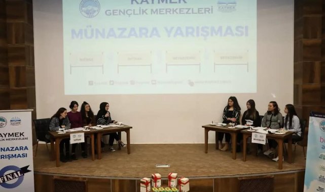 KAYMEK'in gençlerinden münazara yarışması