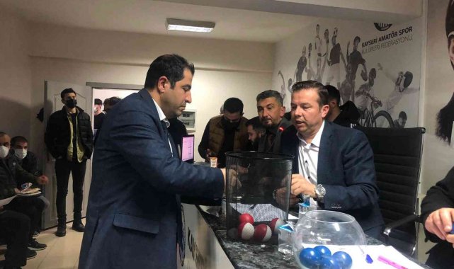 Kayseri 1. Amatör Küme fikstürü çekildi