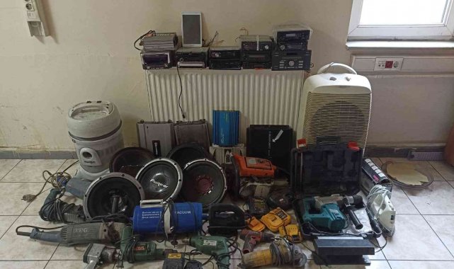 Kayseri'de hırsızlık operasyonu