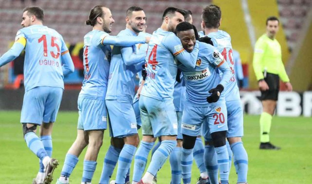 Kayserispor ilk kez Hatayspor'u mağlup etti