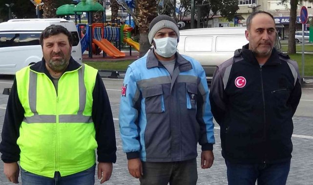 Kazdağları'nda korku dolu anlar yaşayan belediye personeli o anları anlattı