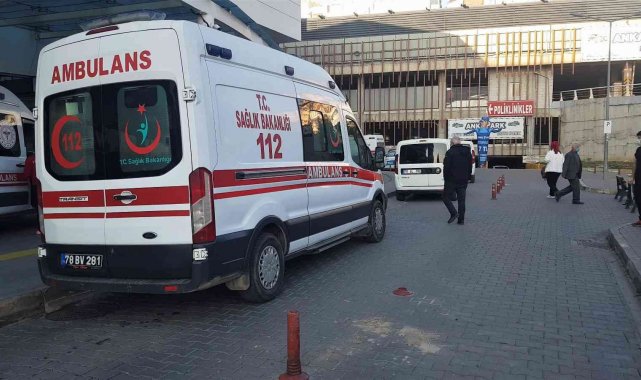 Kendisini silahla vuran şahıs hastaneye kaldırıldı