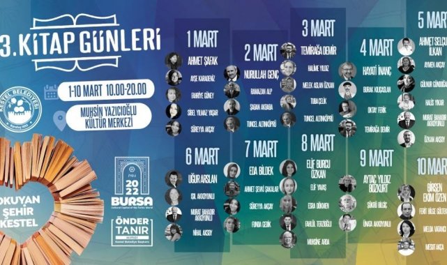 Kestel Belediyesi 13. Kitap Günleri&#039;nde geri sayım başladı