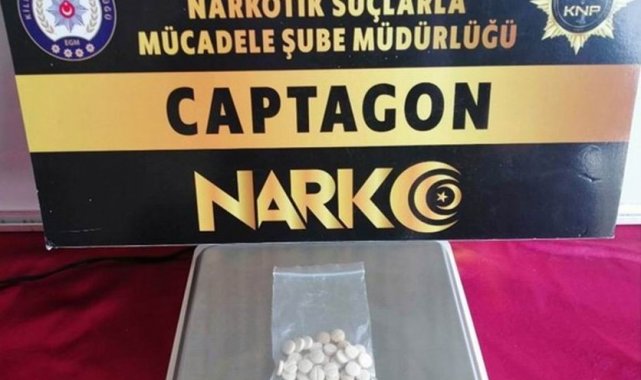 Kilis&#039;te uyuşturucu operasyonu