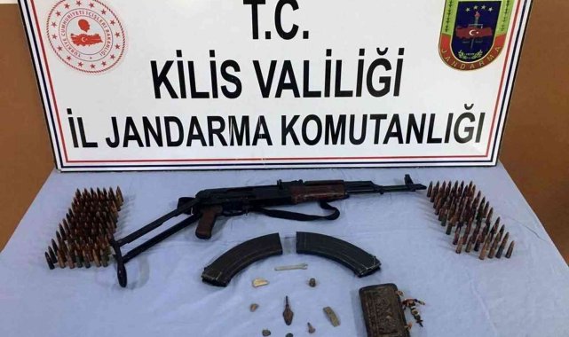 Kilis'te uzun namlulu silah ve tarihi eser operasyonu