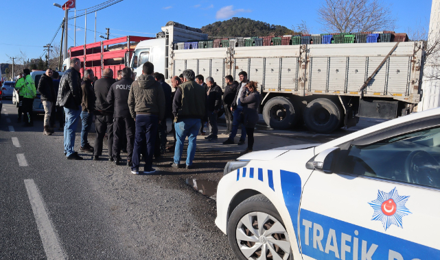 Kira alamıyoruz dediler, kamyonlarla benzinliğin giriş çıkışını kapattılar