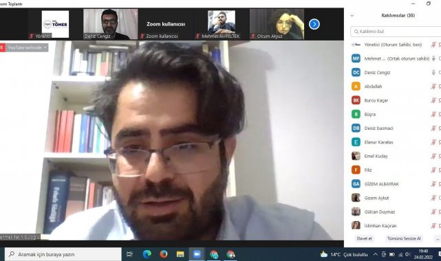 Kıraathane söyleşilerinin 35'incisi gerçekleştirildi