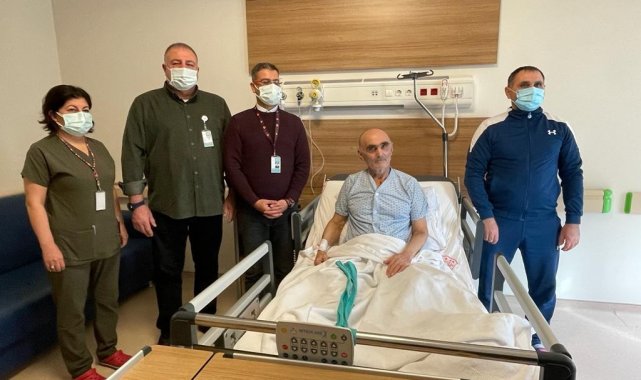 Kırgızistanlı 70 yaşındaki hasta Türkiye'de sağlığına kavuştu