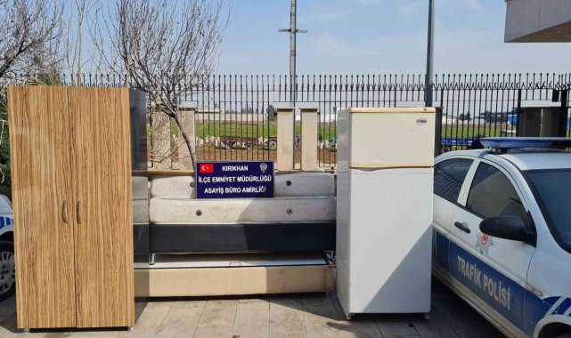 Kırıkhan Spor Tesislerinden çalınan eşyalar bulundu