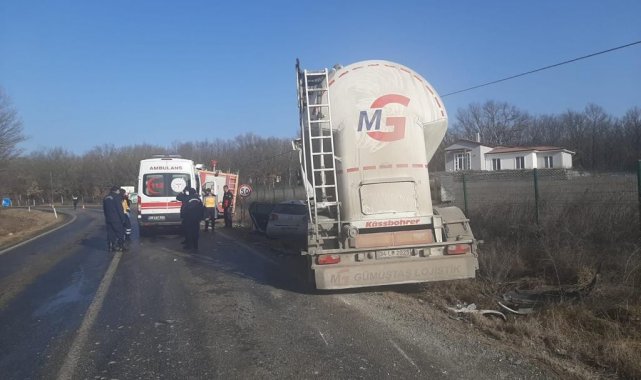 Kırklareli'nde korkunç kaza: 3 ölü