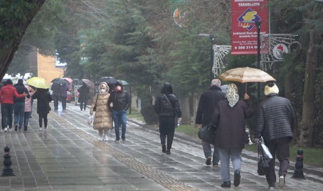 Kırklareli'nde sağanak yağış