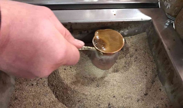 Kışın kumda kahveye tercih daha da artıyor