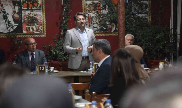 Kızıltepe'de yeni atanan öğretmenlere motivasyon yemeği