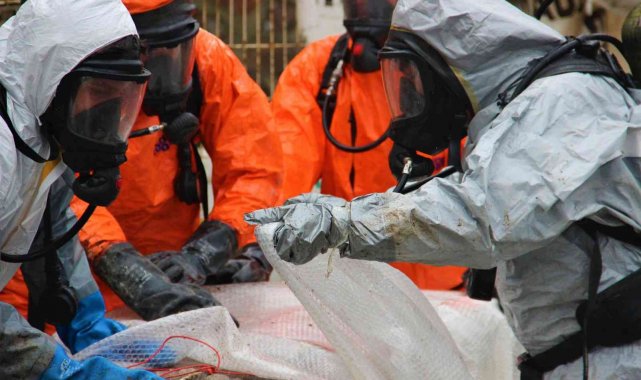 Kocaeli'de kimyasal madde paniği