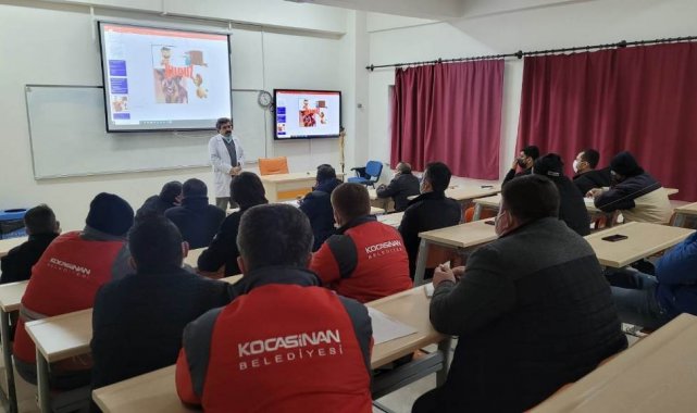 Kocasinan Belediyesi'nden veterinerlik personeline sertifikalı eğitim