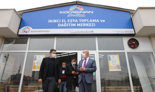 Kocasinan'da ikinci el eşyalar değerleniyor