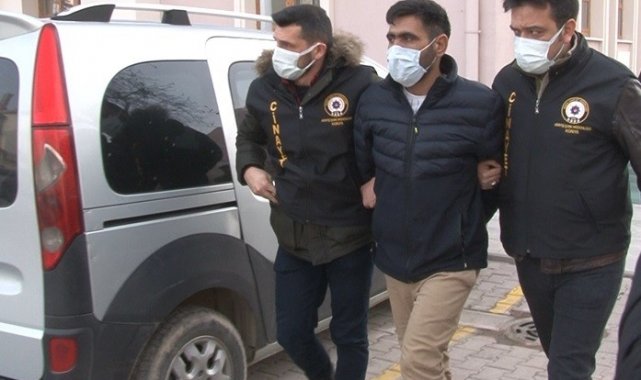 Konuşmak için gittiği karısını öldüren zanlı tutuklandı