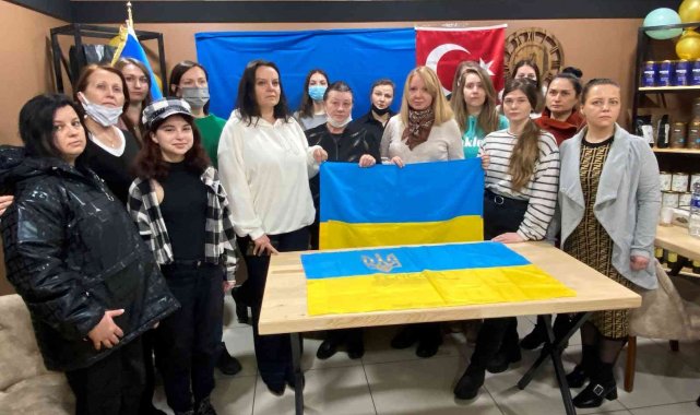 Konya'daki Ukraynalılar'dan saldırılara tepki