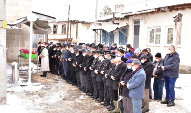 Kore Gazisi Ahmet Demirci ebediyete uğurlandı
